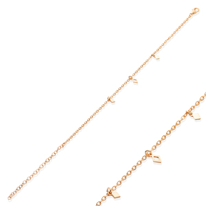 สร้อยข้อมือเงินแท้ 925 ดีไซน์เรขาคณิตเรียบง่าย ชุบโรเดียม สไตล์ทันสมัย งานแฮนด์เมดจากตุรกี ขายส่ง - Product Image 6