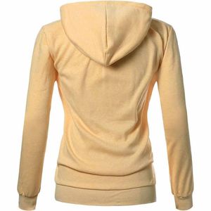 Sudadera informal para mujer, estilo casual, ligera, transpirable, mezcla de algodón, color stone wash, ideal para verano. - Product Image 2