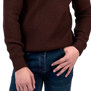Special Offer Men <b>Oversized</b> <b>Cardigan</b> Plus Size Mens Sweaters 100% Cotton Sweater - Product Image 3