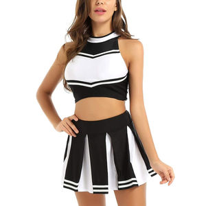 ชุดเชียร์ลีดเดอร์แบบกำหนดเองสำหรับเยาวชน ผู้ใหญ่ และเด็ก พร้อมดีไซน์ส่วนตัวและการพิมพ์โลโก้ - Product Image 6