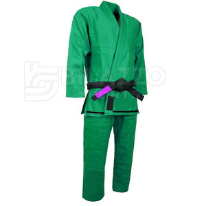 Kimono De Jiu Jitsu De Color Personalizado De Último Diseño, Kimono De Jiu Jitsu Brasileño Jiu Jitsu Gi Uniforme 100% Algodón Hecho - Product Image 3
