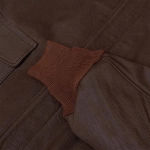 Veste universitaire en cuir personnalisée pour Streetwear Veste de mode en cuir pour hommes haut de gamme - Product Image 4