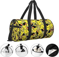 Vente en gros de sac de sport à imprimé de chiens animaux cartoon, sac de sport à porter à l'épaule, sac fourre-tout de voyage pour enfants