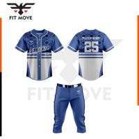 Vente en gros de chemises de baseball personnalisées vêtements de softball à séchage rapide ensemble d'uniformes de baseball pour hommes