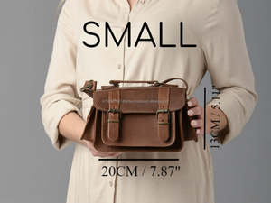 Sac pour appareil photo reflex numérique en cuir véritable de haute qualité avec logo personnalisé Bandoulière réglable Vintage de luxe Portable décontracté rétro durable - Product Image 4