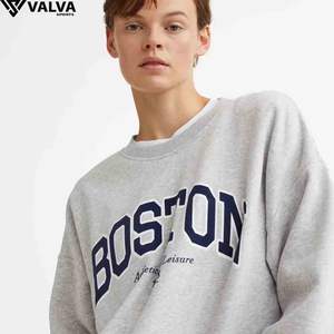 Sudaderas con capucha informales para mujer, sudaderas de moda de peso pesado, suéter deportivo de entrenamiento personalizado según su marca. - Product Image 6