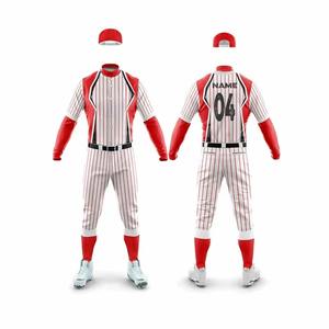 2025 nuevos conjuntos de camisetas y pantalones de béisbol por sublimación personalizados al por mayor uniformes de béisbol y softbol conjunto completo - Product Image 4
