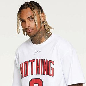 Wholesale Custom Heavyweight 250 gsm <b>Drop</b> Shoulder Blank Oversize-T Shirt Street 100 Cotton Men's <b>Acid</b> Washed Vintage T shirt - Product Image 4
