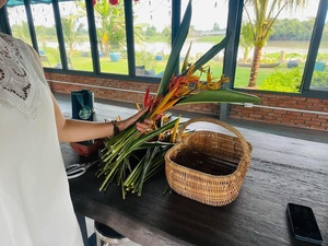 Eco-Friendly <b>Rattan</b> Picnic <b>Basket</b> High Quality Competitive Price Natural Products Made in Vietnam - Product Image 4