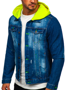 Unisex Vintage Wash Denim <b>Jacket</b> Durable Casual Fashion Outerwear Custom Sizes Colors and Logos Factory Direct Supply - Product Image 4