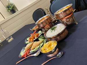 Mayorista Soporte de latón hecho a mano Cobre Angeethi Sigadi Sigri para mantener la comida caliente para restaurante Hogar Bodas Hoteles - Product Image 5