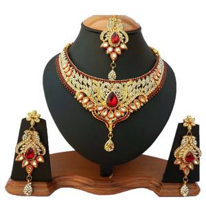 Alloy Vintage Flower Artificial <b>Jewelry</b> Set Women Engagement Party Wedding Bridal Anniversary Necklace Earrings Crystal - Product Image 1