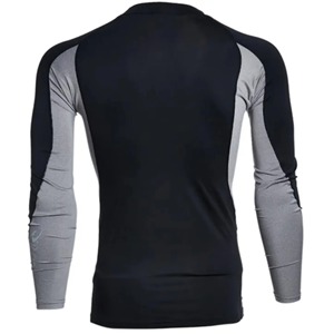 Men's High Quality Eco-Friendly Quick Dry <b>Long</b> Length Rash Guard Custom Logo Design Breathable Gym Compression MMA Adult Sport - Product Image 4