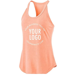 เสื้อกล้ามคอกลมลำลองผ้าคอตตอนสำหรับผู้หญิงเข้ารูปกล้ามเนื้อฟิตสำหรับฤดูร้อน - Product Image 4