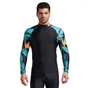 Chaleco Rash personalizado para hombre, camisa de compresión de manga larga, de secado rápido Rashguard, sublimación, Rash Guard, cantidad superior personalizada - Product Image 1