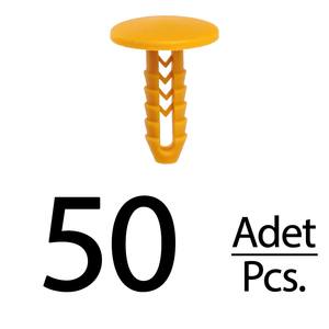 Clips de rembourrage - 50 pièces pour Alfa Romeo 147, Fiat Grande Punto - Product Image 1