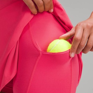 100% Cotton Maternity Natural Waist Sporty Women's Tennis <b>Skirt</b> Bulk Ready Training Workout Sports Apparel - Product Image 5