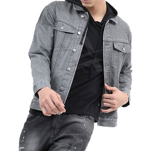 OEM Services High Quality Custom Design <b>Men</b> Jeans <b>Jacket</b> New Design Jeans <b>Jacket</b> for <b>Men</b> - Product Image 5