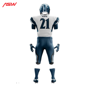 Uniforme profesional de fútbol americano para hombre, equipo deportivo de algodón seco de alta calidad, transpirable, cómodo, de talla grande XL para jóvenes - Product Image 6