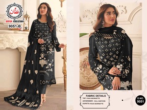 ผ้าจอร์เจียเทียมสุดพิเศษพร้อมชุดปักเลื่อมสำหรับผู้หญิงแฟชั่นช้อปปิ้งออนไลน์ในอัตราที่ต่ำที่สุด - Product Image 2