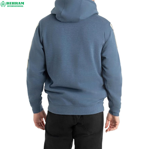 Sweat-shirts d'hiver unisexes à capuche personnalisés avec logo, en molleton 100 % coton ou tissu éponge français, écologiques, pour le sport et la vente en gros - Product Image 3