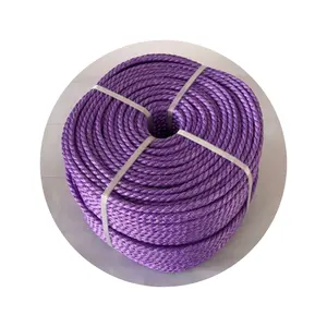 Nylon Rope 12Mm Top Grade Good Elasticity Twist Handle Rope Polyester/ Cotton/ Pe Nylon Cords Kyungjin Vietnam Bulk Wholesaler