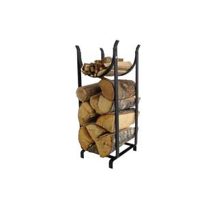 Support professionnel en acier massif pour bûches de bois de chauffage, stockage pour la maison et le jardin, accessoires de cheminée intérieurs et extérieurs - Product Image 2