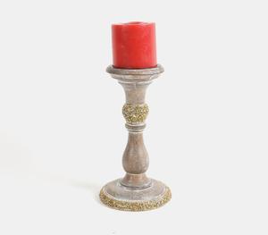 Bougeoirs en bois naturel faits à la main de quantité minimale de commande bas sur mesure forme personnalisée bougeoir en bois mangue fabricant vente directe d'usine - Product Image 3