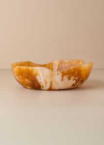 Bol en résine écologique fait à la main avec une texture unique, modèle de style ange pour une utilisation en cuisine - Product Image 2