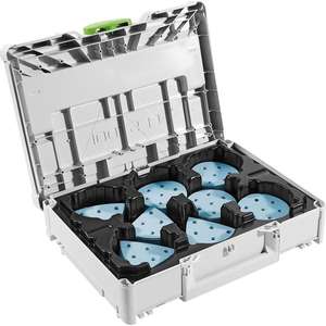 Festool SYS-STF D90/V93 GR-Set Granat Abrasives Systainer con 8 Piezas en Cajas de Herramientas - Product Image 2