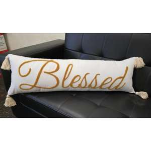 Luxe béni Boho extérieur lombaire taie d'oreiller vente chaude Unique tissé à la main décoratif jeter oreiller avec gland motif Vintage - Product Image 1