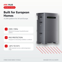 Système de stockage d'énergie solaire hybride G98 conforme aux normes, de 5 kWh à 20 kWh, avec entrée PV de 5200 W et alimentation de secours de 2500 W pour le Royaume-Uni