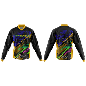 Jersey de equipo táctico de manga larga Unisex personalizado de alta calidad, transpirable, de secado rápido, absorción de humedad, poliéster, Paintball de calor - Product Image 2