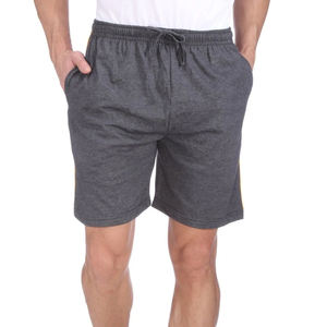 Gray Color Own Logo Breathable Highest Quality Fully Customized Hip Hop 100 Percent Cotton <b>Men's</b> <b>Shorts</b> BY AMAZING INDUSTRIES - Product Image 1