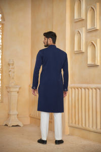 Midnight Elegance diseñador kurta - Product Image 3