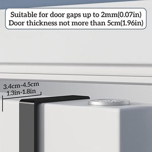 Colgador de puerta de metal negro con ganchos para toallas Organizador de puerta decorativo para uso en ropa - Product Image 3