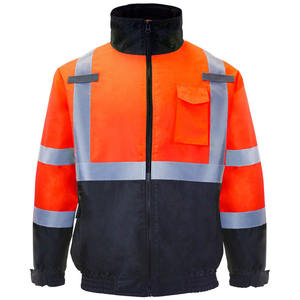 Nueva Chaqueta de Seguridad Reflectante de Alta Visibilidad Personalizada, Chaquetas de Seguridad de Poliéster de Alta Visibilidad en Venta - Product Image 1