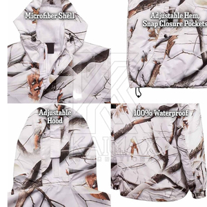 Chaqueta de lana táctica al aire libre de alta calidad para hombre, abrigo de invierno de lana para senderismo, chaqueta de caza de viaje - Product Image 5