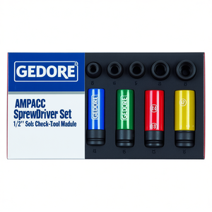 Juego de destornilladores de impacto Gedore con vasos de 1/2'' y módulo de herramientas Check-Tool - Product Image 2
