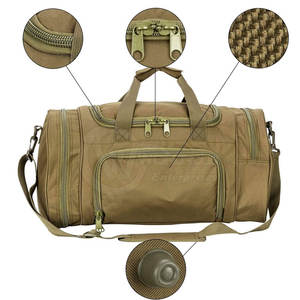 Bolsas de gimnasio plegables hechas de poliéster impermeables ligeras portátiles Bolsas de gimnasio cómodas MOQ bajas - Product Image 4