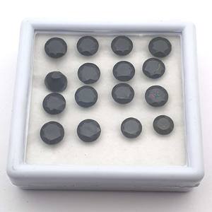 High Quality Natural Black <b>Onyx</b> Briolette Gemstone Loose Cut Round Shape for DIY Jewelry for Rings Pendant <b>Necklace</b> Making - Product Image 3