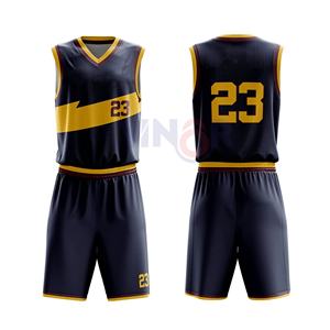 Camiseta de baloncesto de verano de talla grande personalizada unisex, uniforme de alta calidad, estilo impreso, conjunto de ropa deportiva al por mayor para hombres - Product Image 1