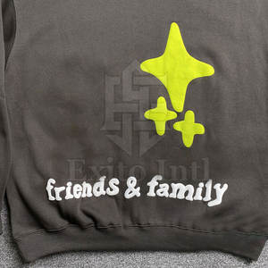 Pakistan fabricant meilleur Style décontracté surdimensionné bouffée impression sweat à capuche uni teint fermeture éclair pour hommes tailles XS 6XL hiver - Product Image 4