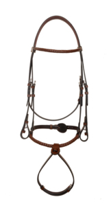 Équipement de course d'équitation équestre fantaisie de haute qualité bride de cheval confortable et durable avec produit d'exportation de bande de nez breveté - Product Image 4