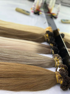 Extensions de cheveux en kératine 55 70 80 cm, extensions de cheveux naturels, vente en gros de cheveux - Product Image 2