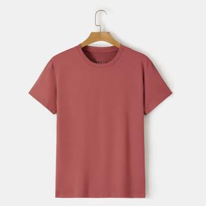 100 por ciento de algodón de punto para hombre Camiseta de manga corta personalizada fabricante OEM Casual transpirable verano Top - Product Image 1