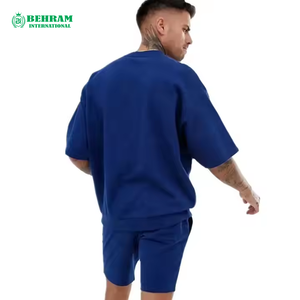 Vente en gros de vêtements de plage de haute qualité pour hommes T-shirt pour hommes vêtements d'entraînement et de jogging toutes tailles 100% coton coupe ample - Product Image 2