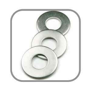 แหวนรองสแตนเลสแบบแบน ชุบสังกะสี แบบแยกส่วน คุณภาพสูง ผู้ผลิตอุปกรณ์ยึดติด น็อตหกเหลี่ยม โรงงาน OEM เวียดนาม ขายส่ง - Product Image 1