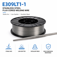 Fil de soudage fourré en acier inoxydable DF Brand E309LT1-1 de Chine, diamètre 1,2 mm, teneur en flux de 15-20 % pour soudage industriel