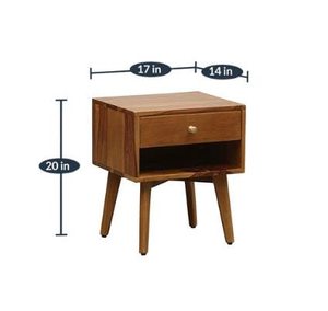 โต๊ะข้างโต๊ะสำนักงานในบ้านหรูหราล่าสุดได้รับการออกแบบอย่างเรียบง่ายไม้เนื้อแข็งที่ทำด้วยมือพร้อมชั้นเก็บของข้างโต๊ะกาแฟ2024 - Product Image 5